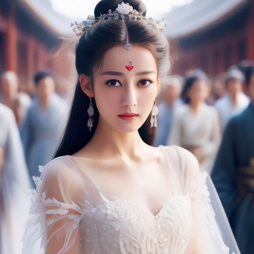 给6位90后女演员美貌排名,迪丽热巴第二,网友:第一实至名归_李沁_古